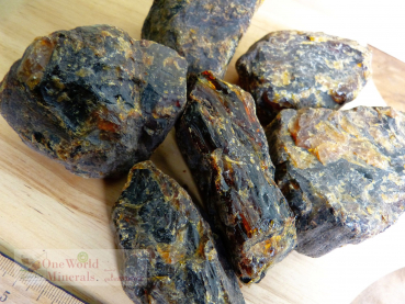 Blauer Bernstein XL , aus Sumatra, per 500g